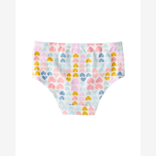 Kit calcinha infantil 7 peças biquíni variadas - multicor | Carter's
