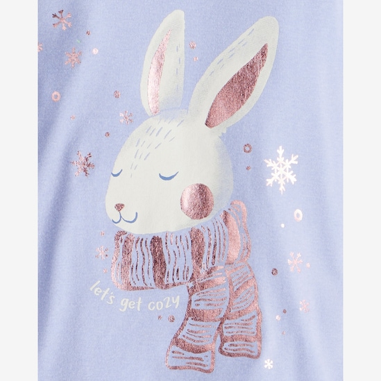 Pijama longo infantil 4 peças neve - multicor | Carter's