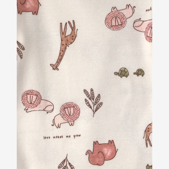 Kit body bebê 4 peças selva - multicor | Carter's