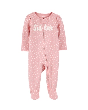 Macacão bebê little sister - rosa | Carter's