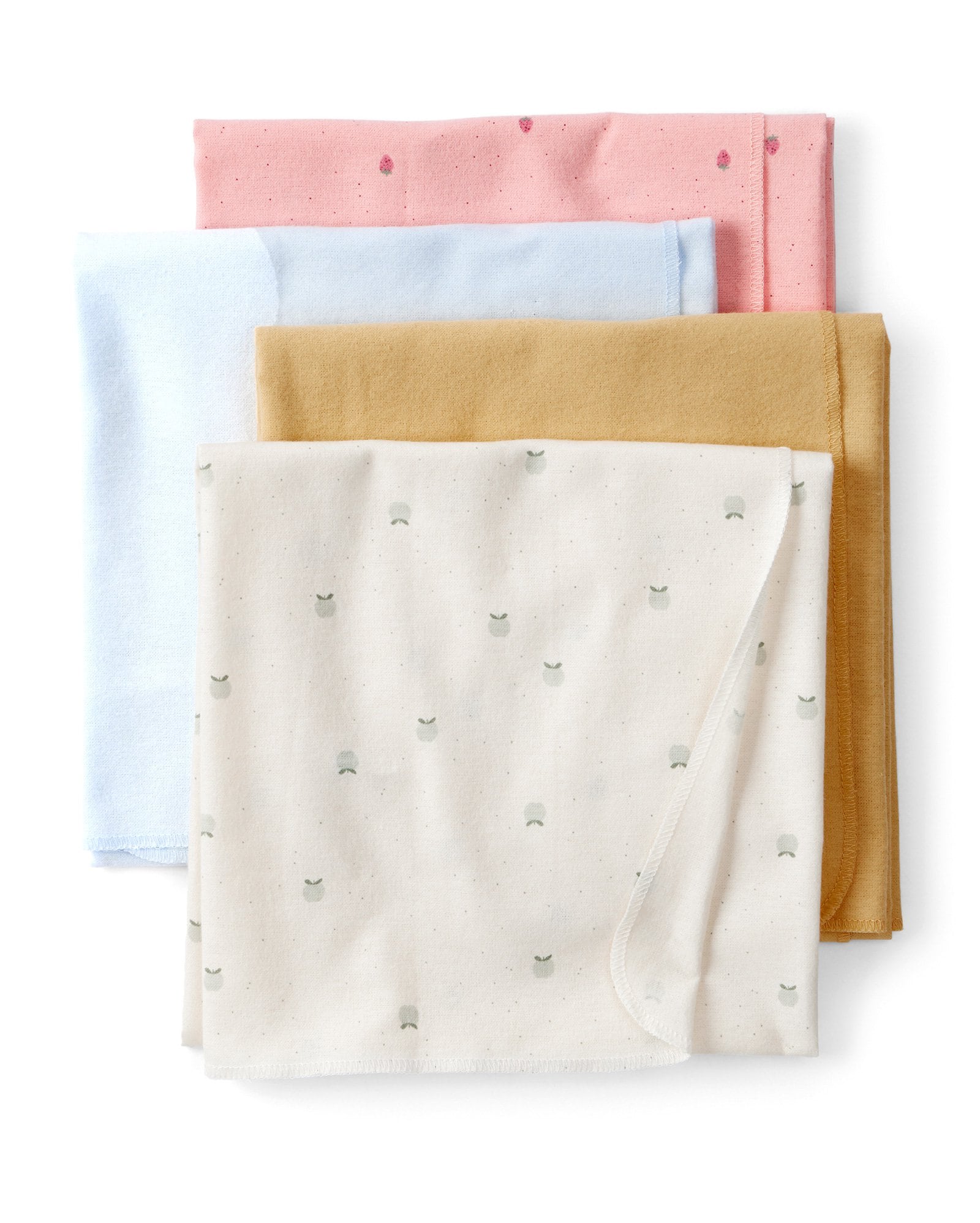 Kit cueiro bebê 4 peças frutinhas - multicor | Carter's