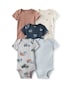 Kit body bebê 5 peças caminhão - multicor | Carter's