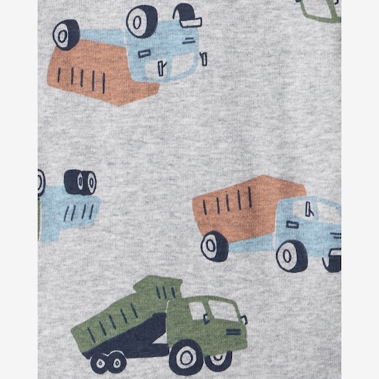 Kit body bebê 5 peças caminhão - multicor | Carter's