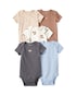 Kit body bebê 5 peças food - multicor | Carter's