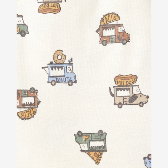 Kit body bebê 5 peças food - multicor | Carter's