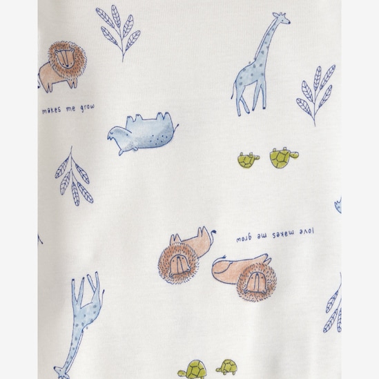 Kit body bebê 4 peças selva - multicor | Carter's