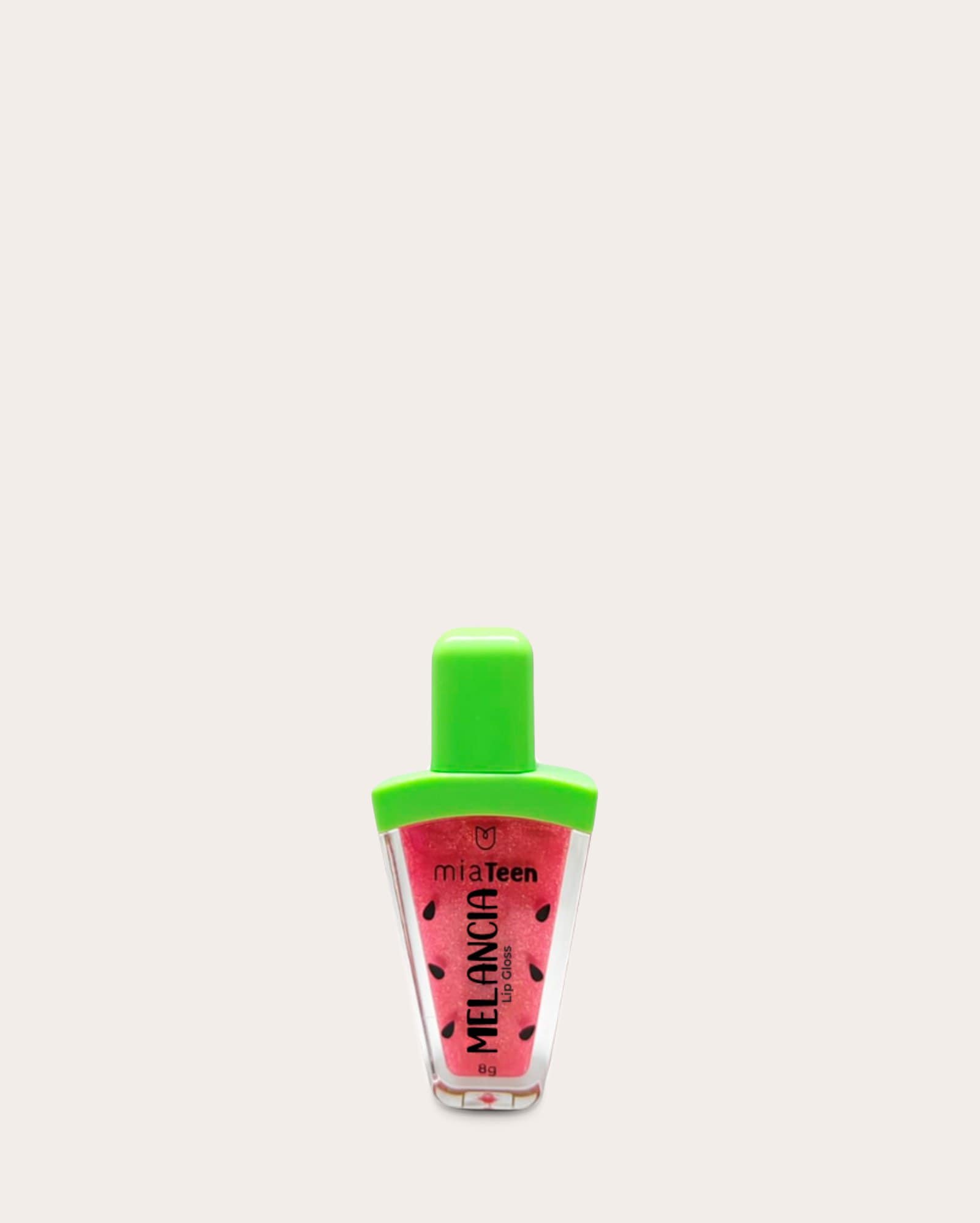 Gloss labial teen melancia 8g - rosa | Mia Make
