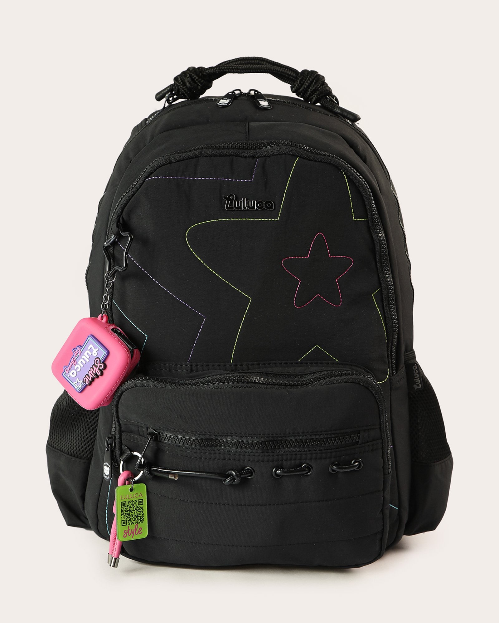 Mochila infantil Luluca - Preto | Clio Style