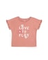 Camiseta infantil florzinhas - rosa | Carter's