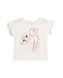 Camiseta infantil arte - branca | Carter's
