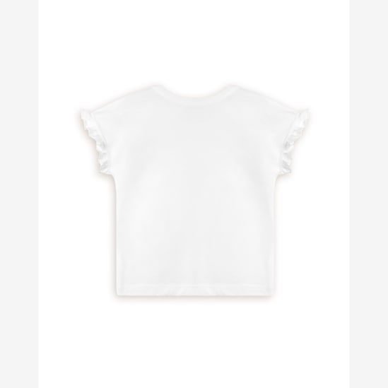 Camiseta infantil arte - branca | Carter's