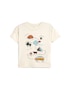 Camiseta infantil estampada - Bege | Carter's