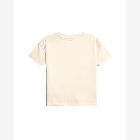 Camiseta infantil estampada - Bege | Carter's