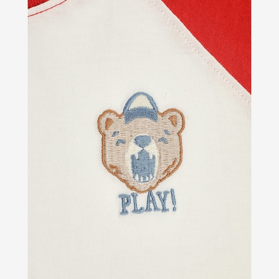 Camiseta infantil ursinho - branca | Carter's