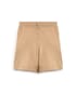 Bermuda infantil reta básica - marrom | Carter's