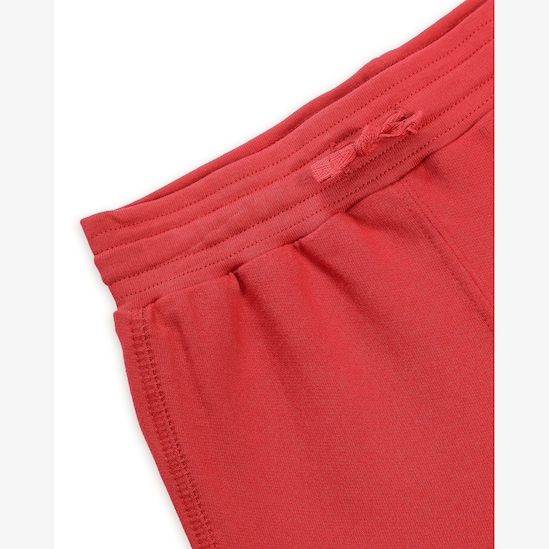 Bermuda infantil reta básica - vermelha | Carter's