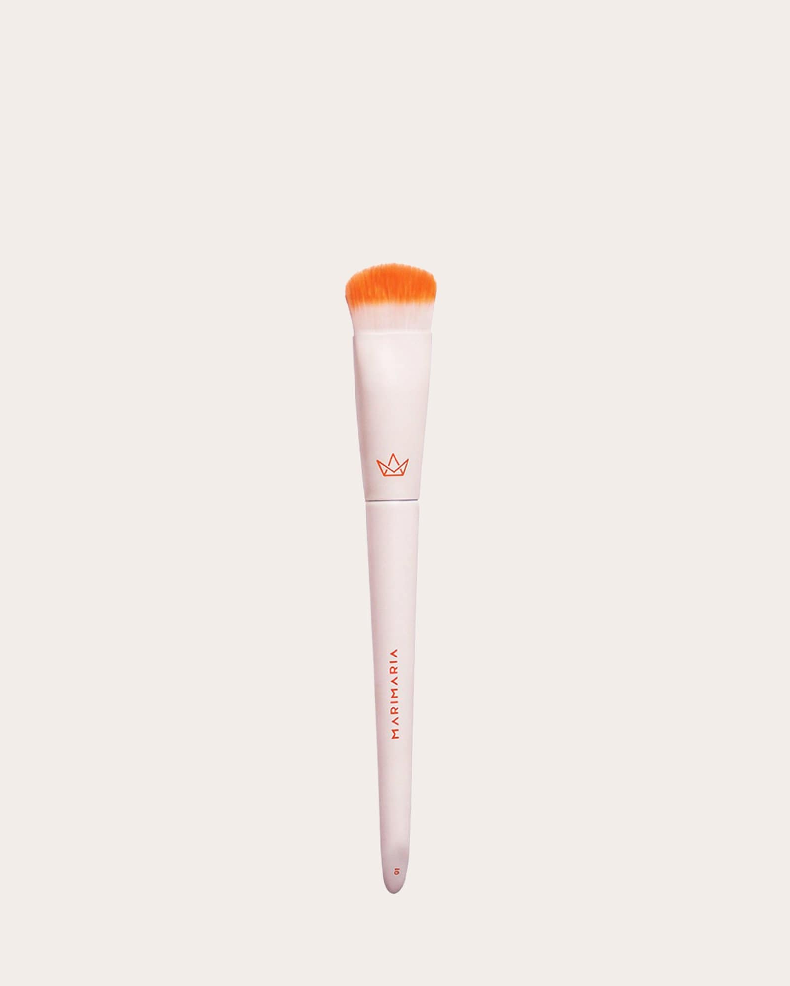 Pincel de maquiagem triangular para base 01 - multicor | Mari Maria