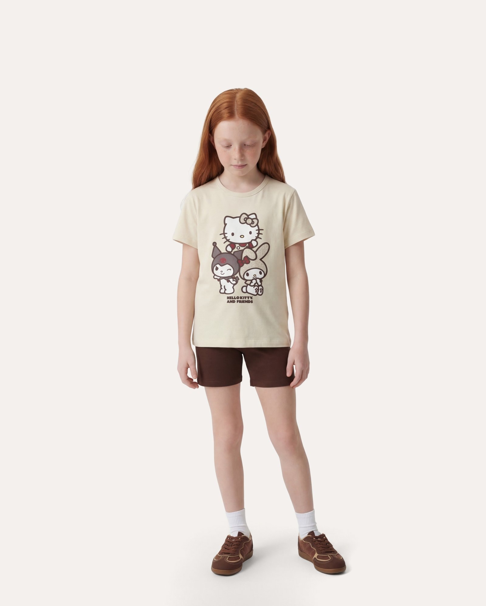 Conjunto curto infantil Hello Kitty 6-14A - multicor | Sanrio