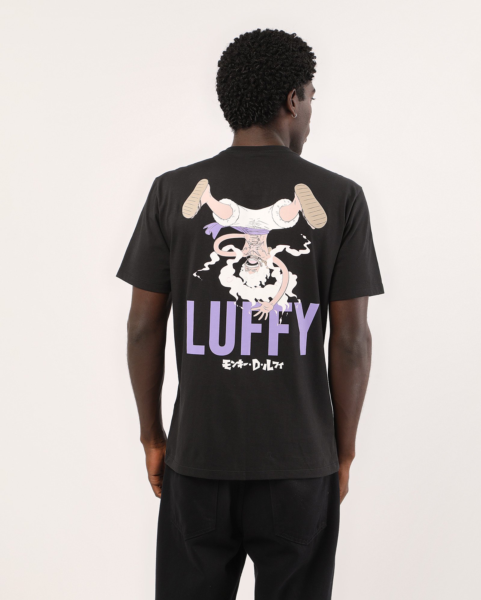 Camiseta masculina regular Luffy - preta | One Piece