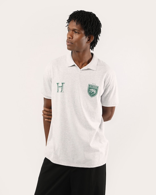 Polo masculina Harry Potter - Cinza | Warner Bros