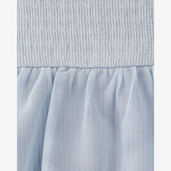 Banho de sol bebê com tule e lastex - azul | Carter's