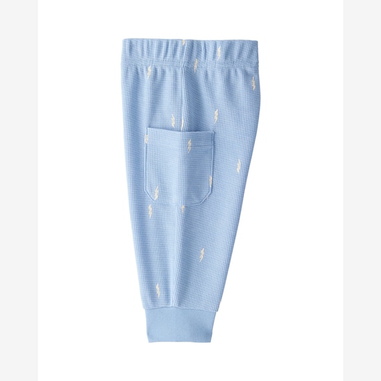 Conjunto longo bebê 2 peças raios - azul | Carter's