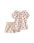 Conjunto curto infantil 2 peças floral - multicor | Carter's