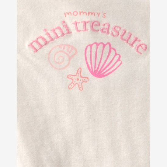 Conjunto longo bebê 2 peças conchas - multicor | Carter's