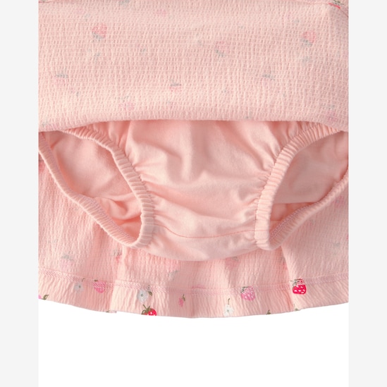 Conjunto curto bebê 2 peças frutinhas - rosa | Carter's