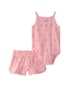 Conjunto curto bebê 2 peças floral - rosa | Carter's