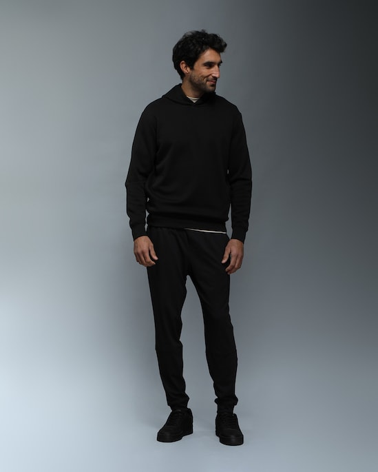 Blusa masculina de modal Tech UltraComfy - Preto