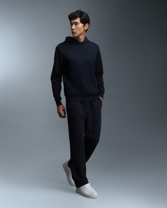 Blusa masculina de modal Tech UltraComfy - Azul Escuro