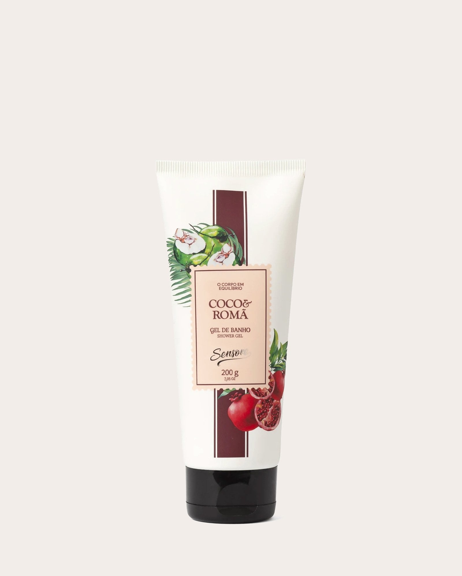 Gel de banho Coco e Romã 200g | Avatim