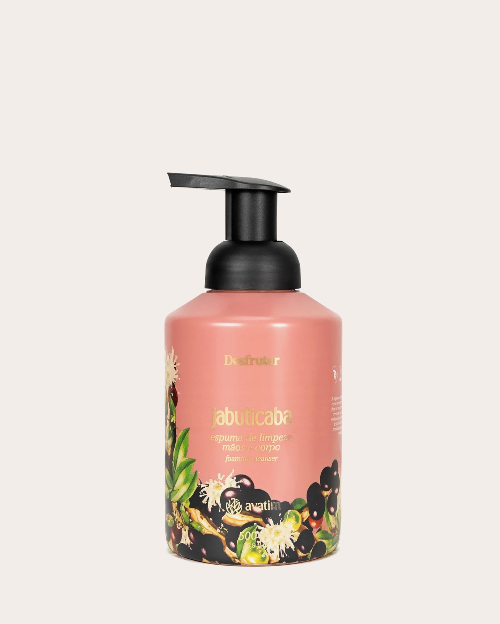 Espuma de limpeza Desfrutar Jaboticaba 500ml | Avatim