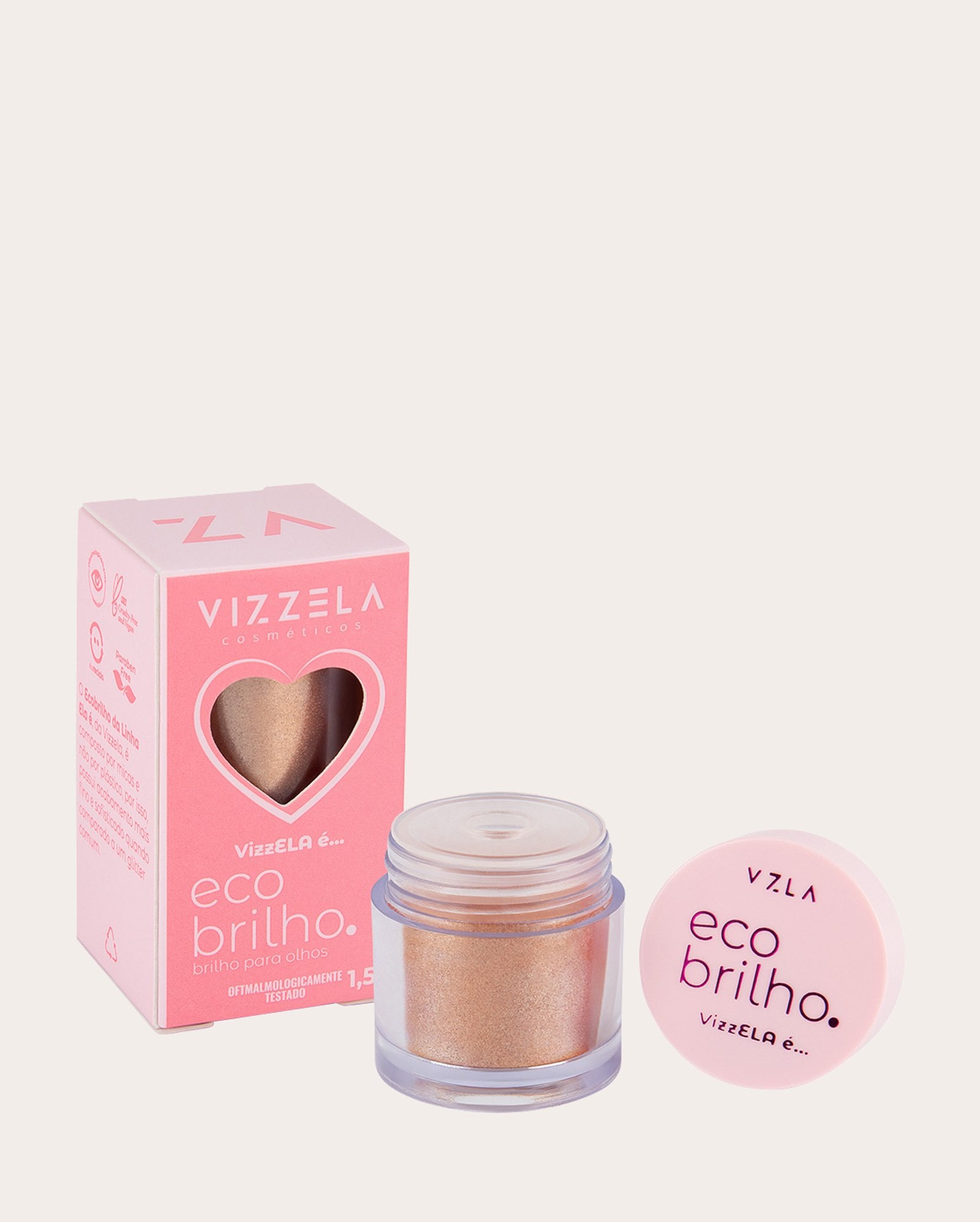 Sombra Ecobrilho cor Ela é Inspiradora 1,5g | Vizzela
