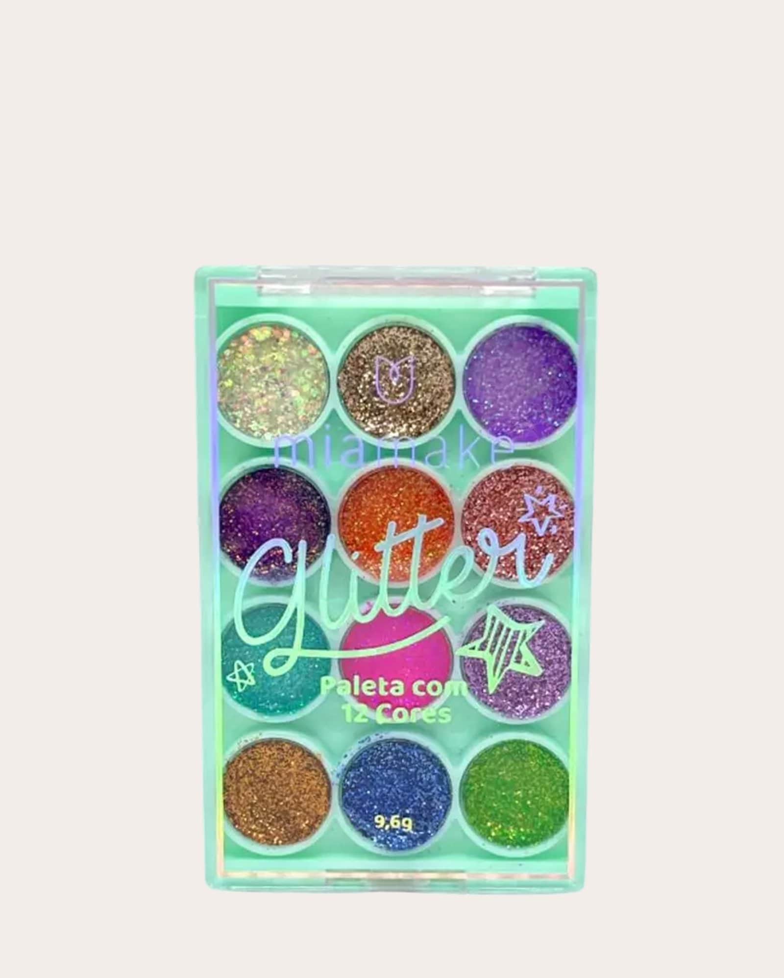Paleta multifuncional Glitter Folia 9,6g | Mia Make