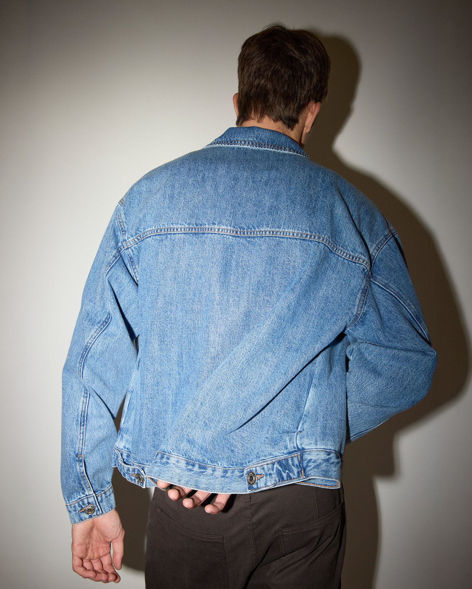 Riachuelo | Jaqueta jeans masculina bomber - denim médio | Pool Jeans