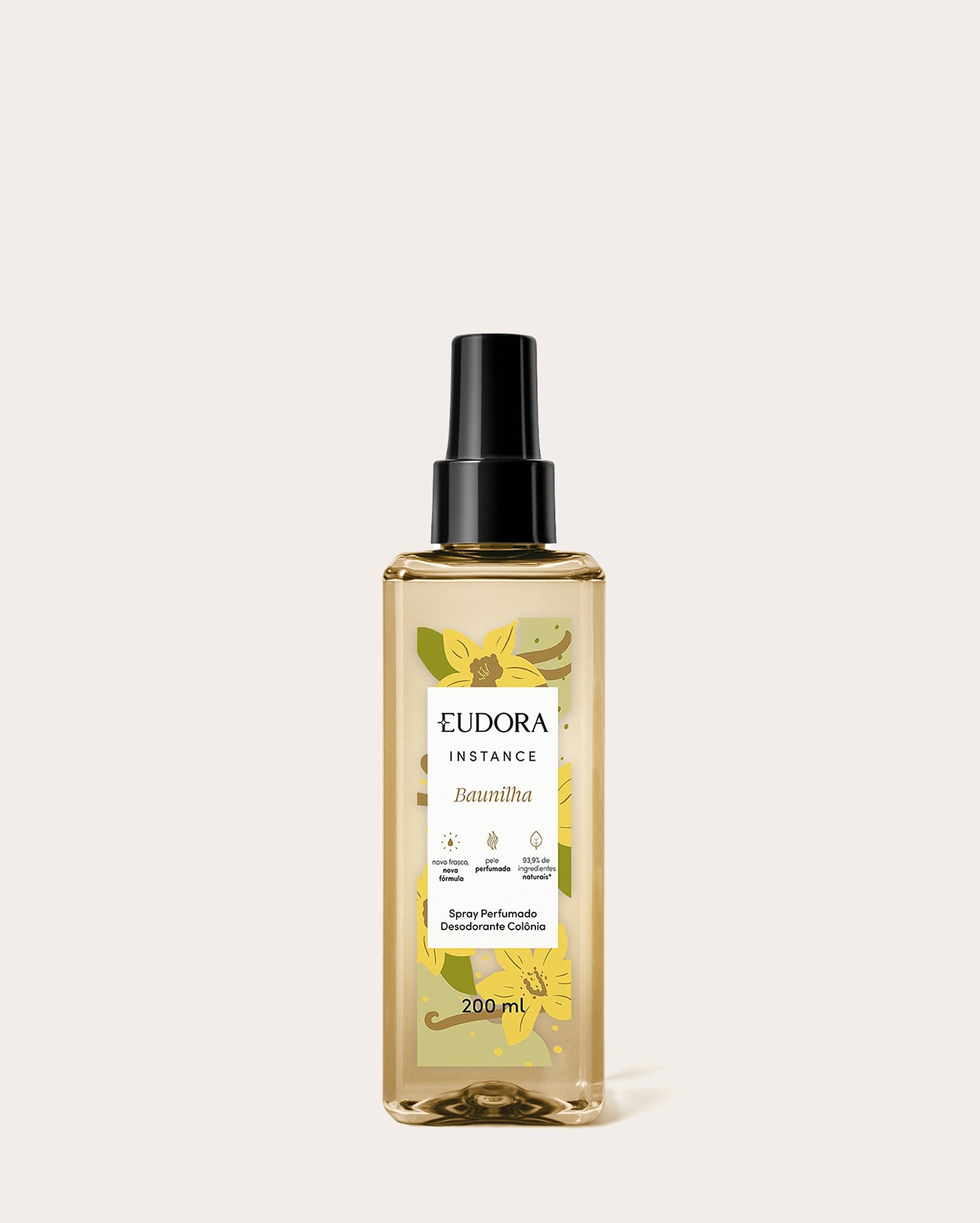 Body splash Instance baunilha 200ml | Eudora