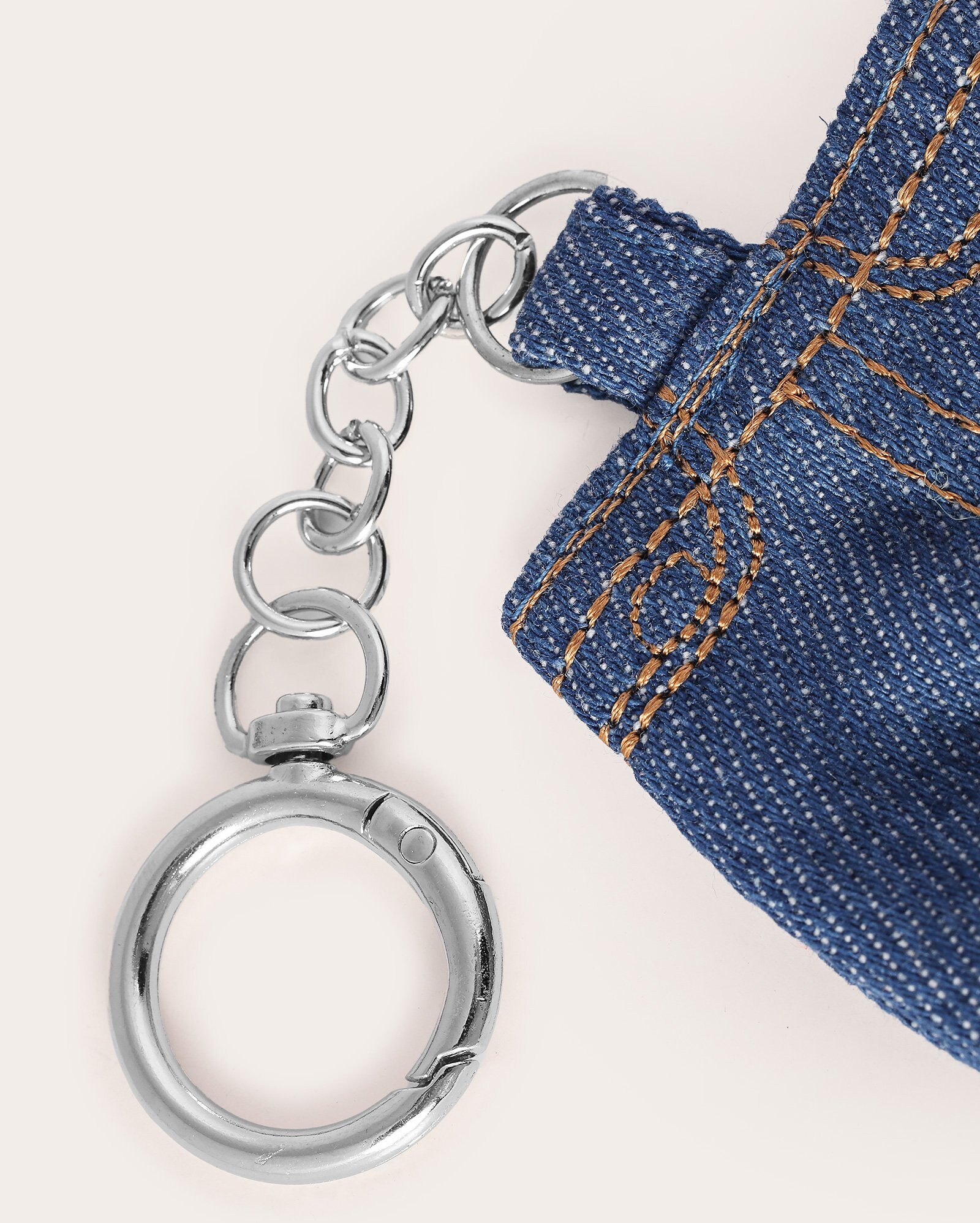 Riachuelo | Chaveiro calça Pool Jeans - denim médio