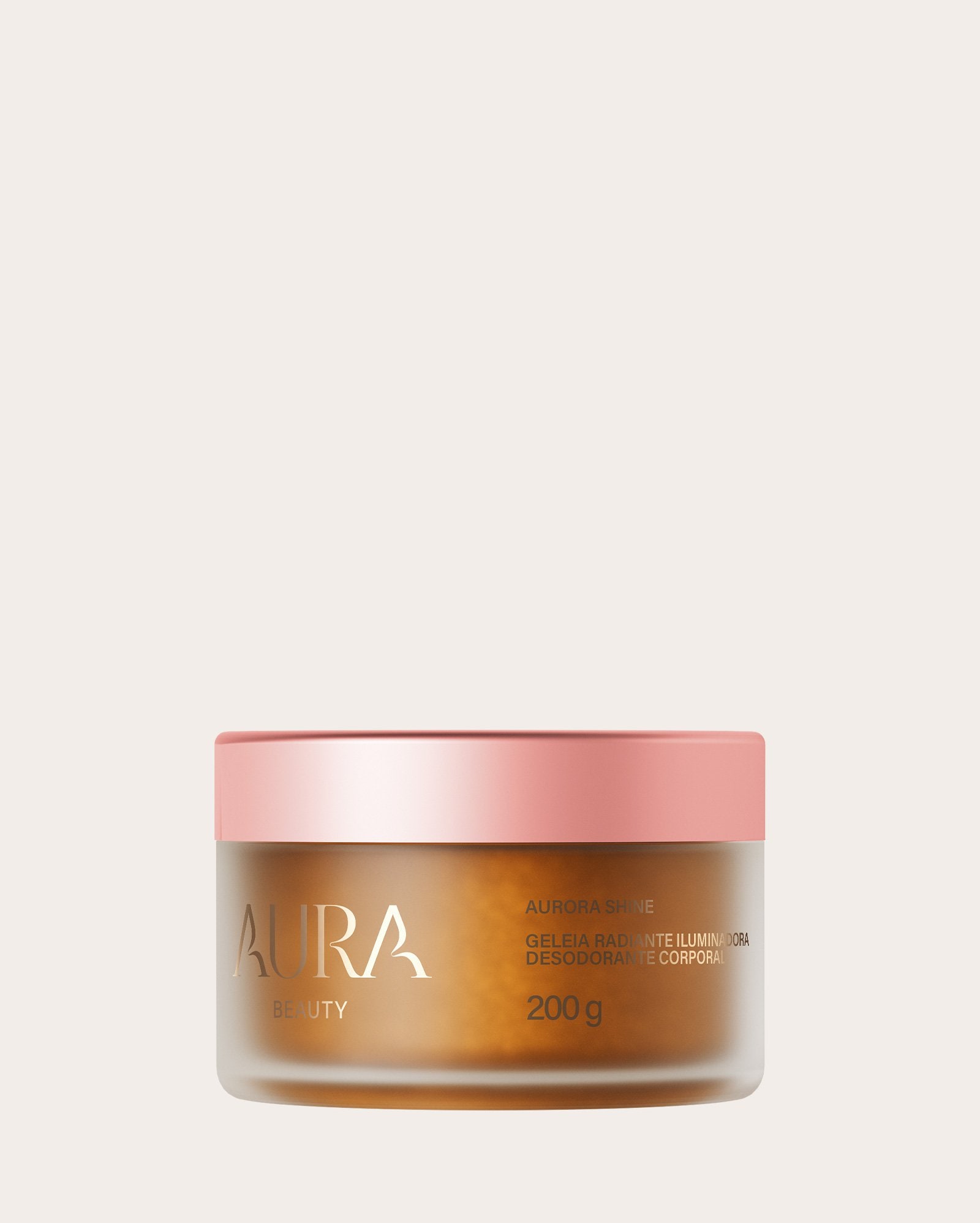 Geleia corporal Radiante Aurora Shine 200g | Aura Beauty