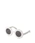 Óculos de sol infantil floral - branco | Carter's