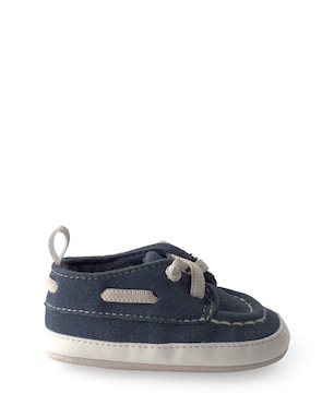 Mocassim bebê pespontado - azul | Carter's
