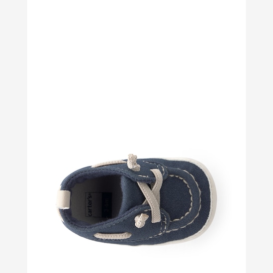 Mocassim bebê pespontado - azul | Carter's