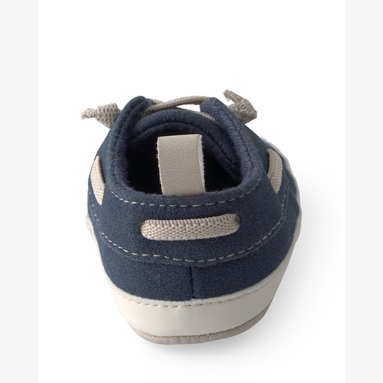 Mocassim bebê pespontado - azul | Carter's