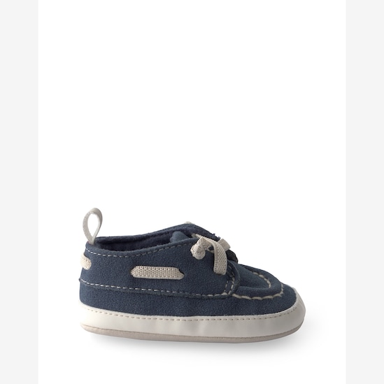 Mocassim bebê pespontado - azul | Carter's