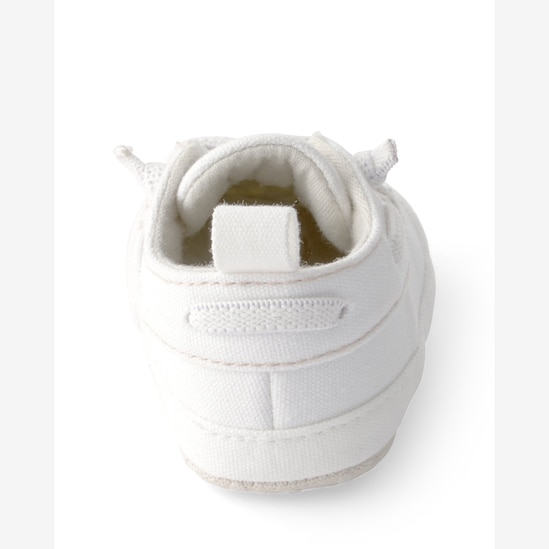Mocassim bebê pespontado - branco | Carter's