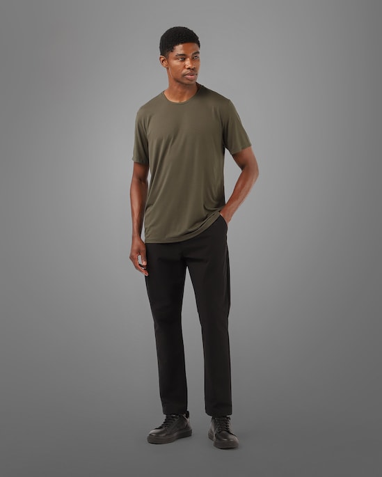 Camiseta masculina Tech UltraFresh básica - verde