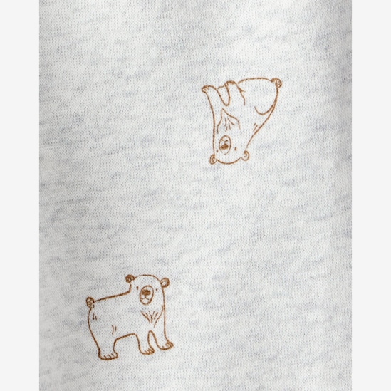 Conjunto longo bebê 2 peças urso - multicor | Carter's