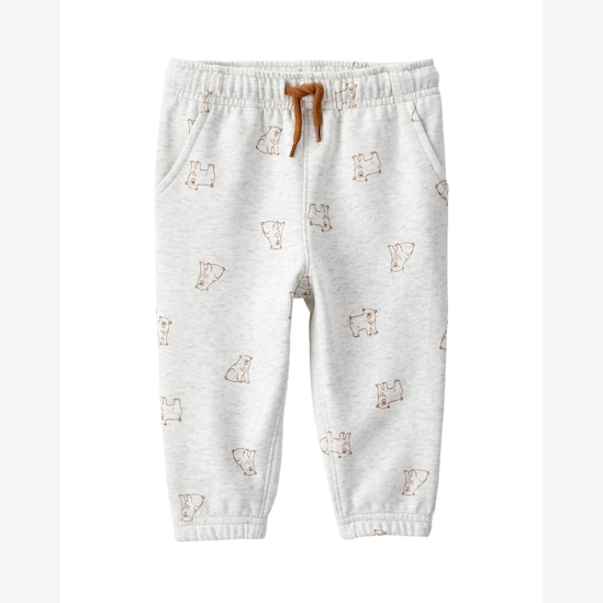 Conjunto longo bebê 2 peças urso - multicor | Carter's