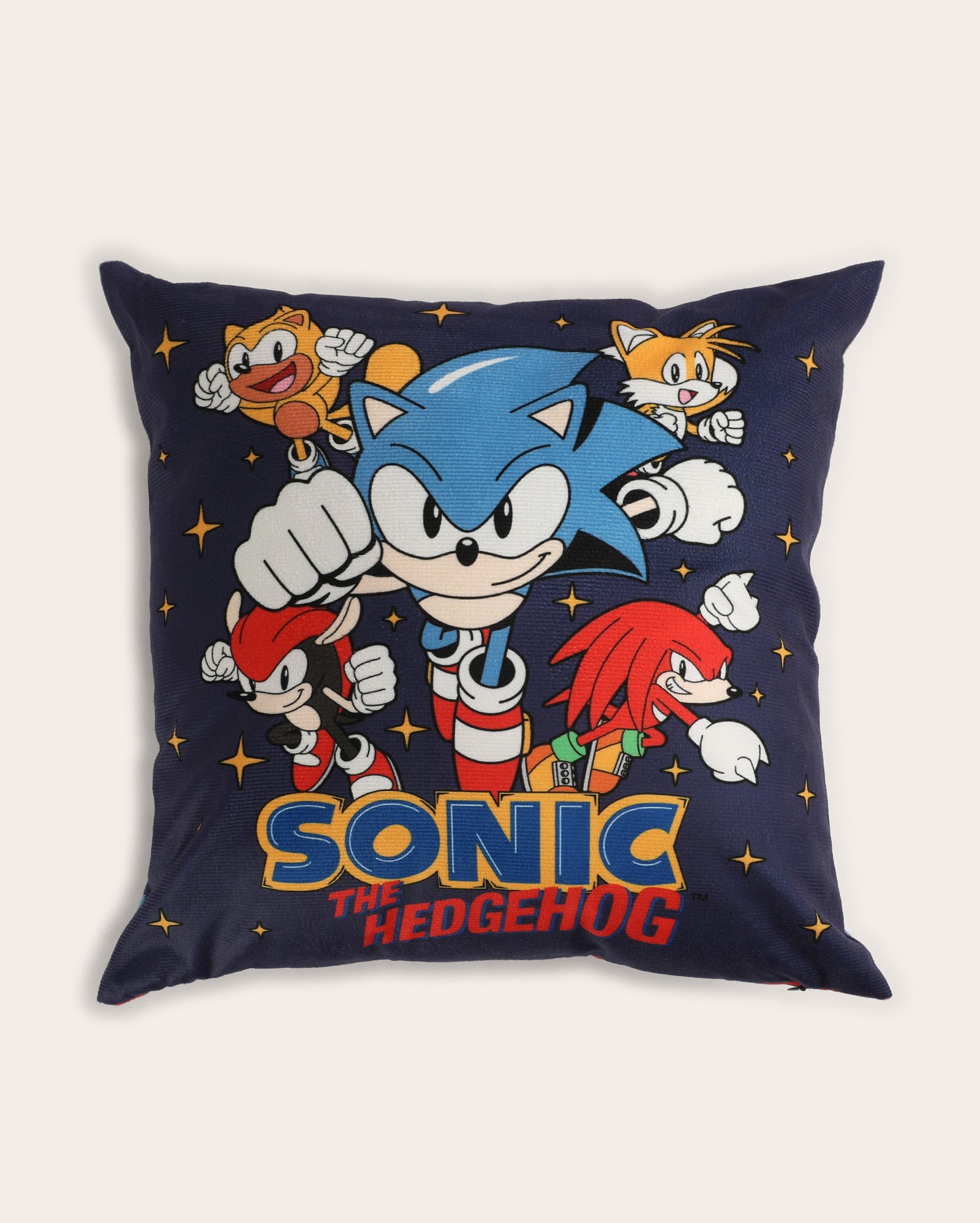 Almofada em veludo Sonic 40x40cm - azul | Casa Riachuelo